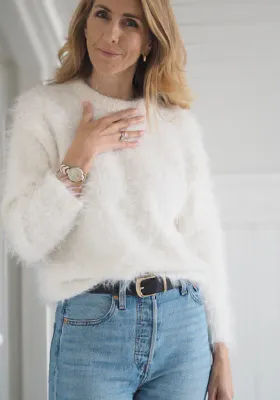 Fuzzy Sweater. Oppskrift