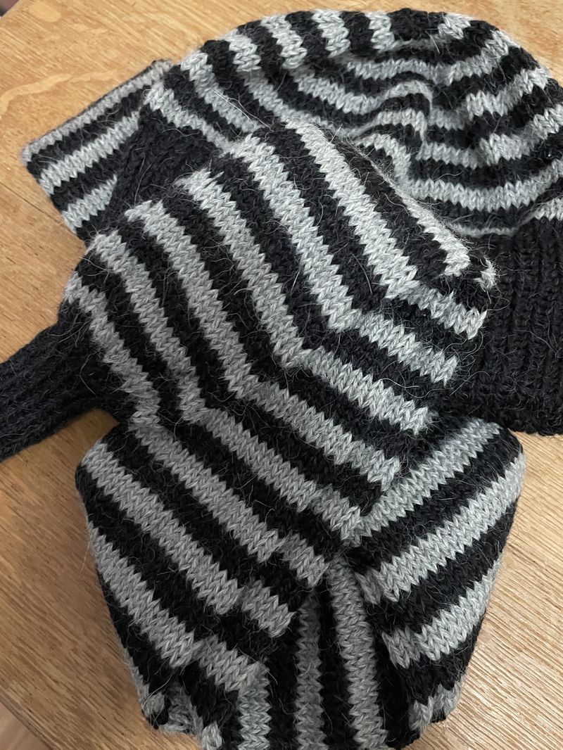 Stripey Winther. Oppskrift.