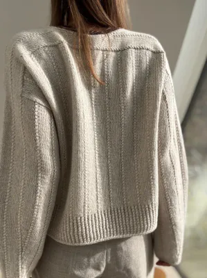 Flow Loop V Neck. Garnpakke