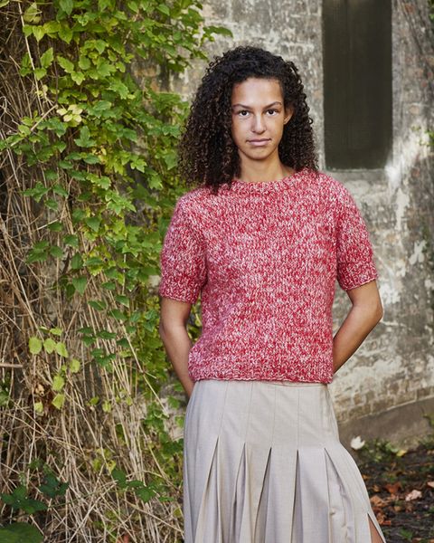 Hovedbilde Sally t-shirt med Nanna. Garnpakke