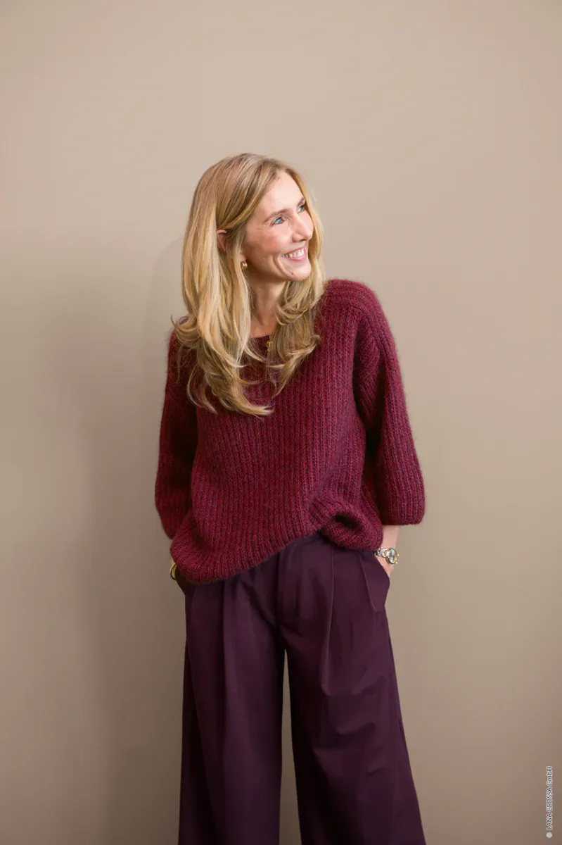 Patent genser. Garnpakke