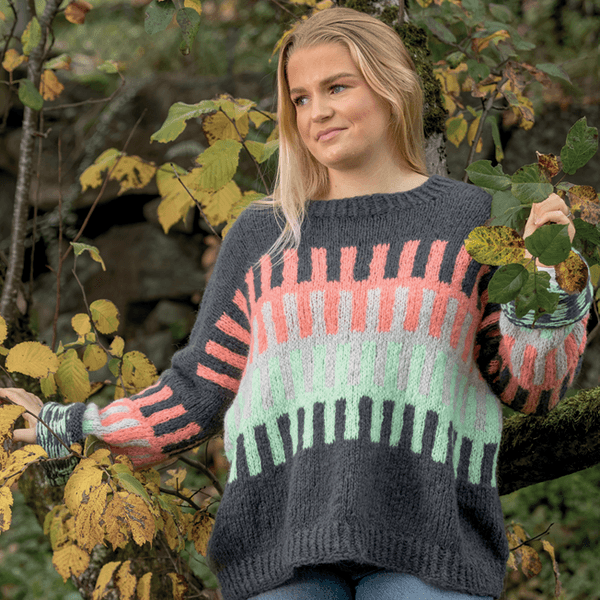 Hovedbilde Diana genser. Garnpakke 