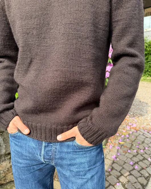 Hovedbilde Niels Sweater. Garnpakke