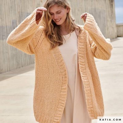 Oversized cardigan. Garnpakke