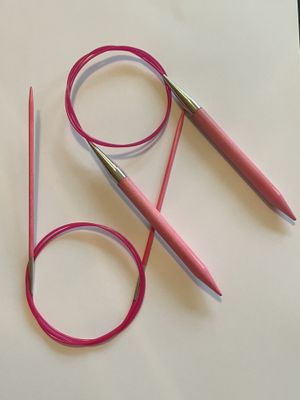 Lykke Blush rundpinner 80 cm.