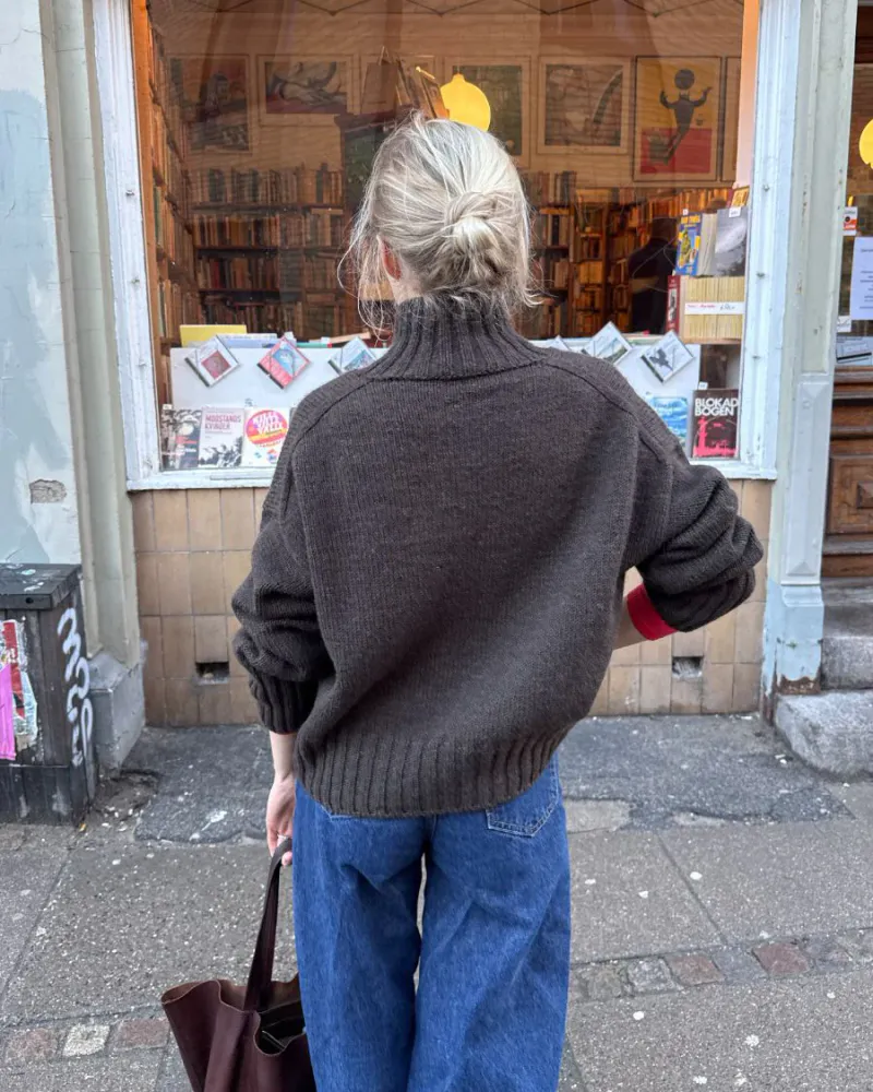 Hannah Sweater O-neck. Oppskrift