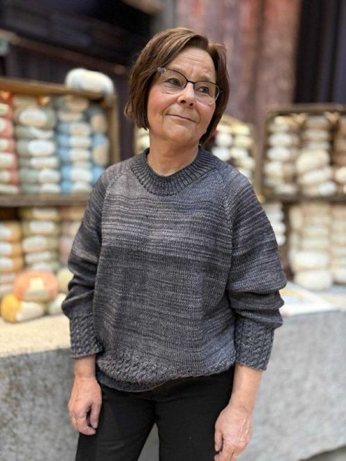 Hovedbilde Fanny Sweater. Oppskrift