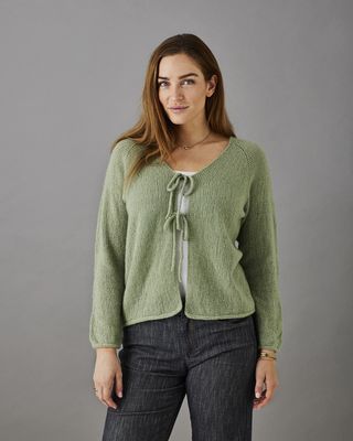 Hannah cardigan. Oppskrift