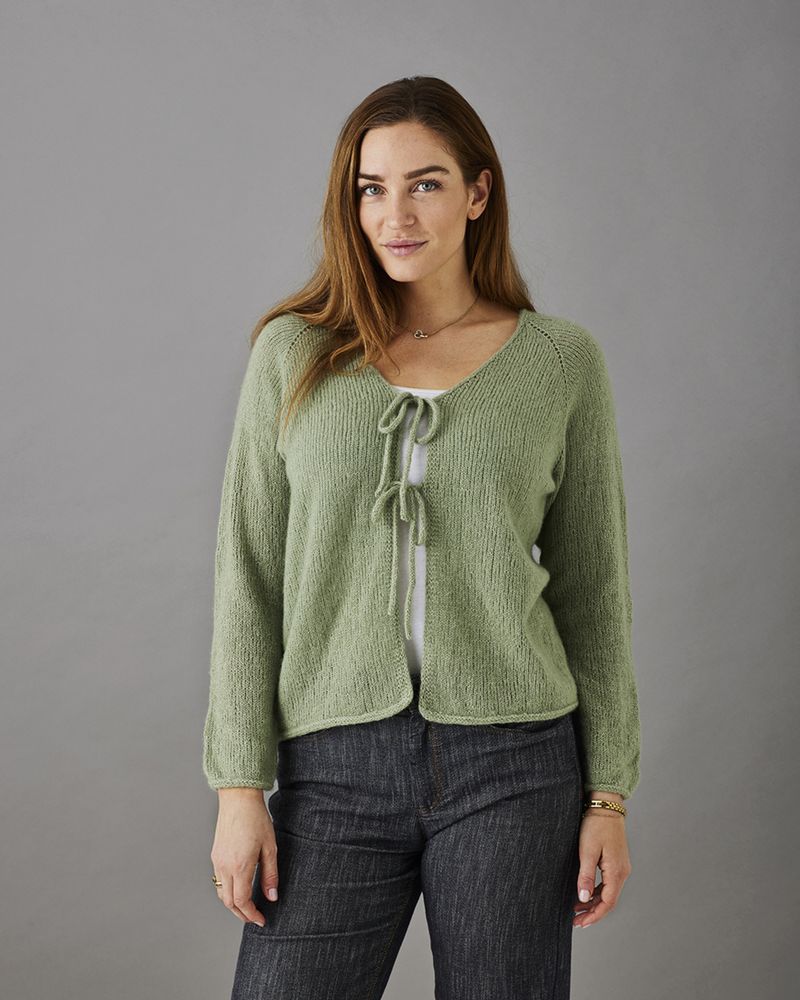 Hannah cardigan. Oppskrift