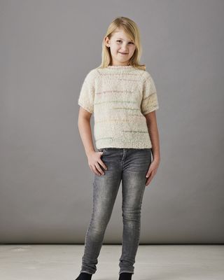 Raglan T-shirt eller langermet bluse. Oppskrift
