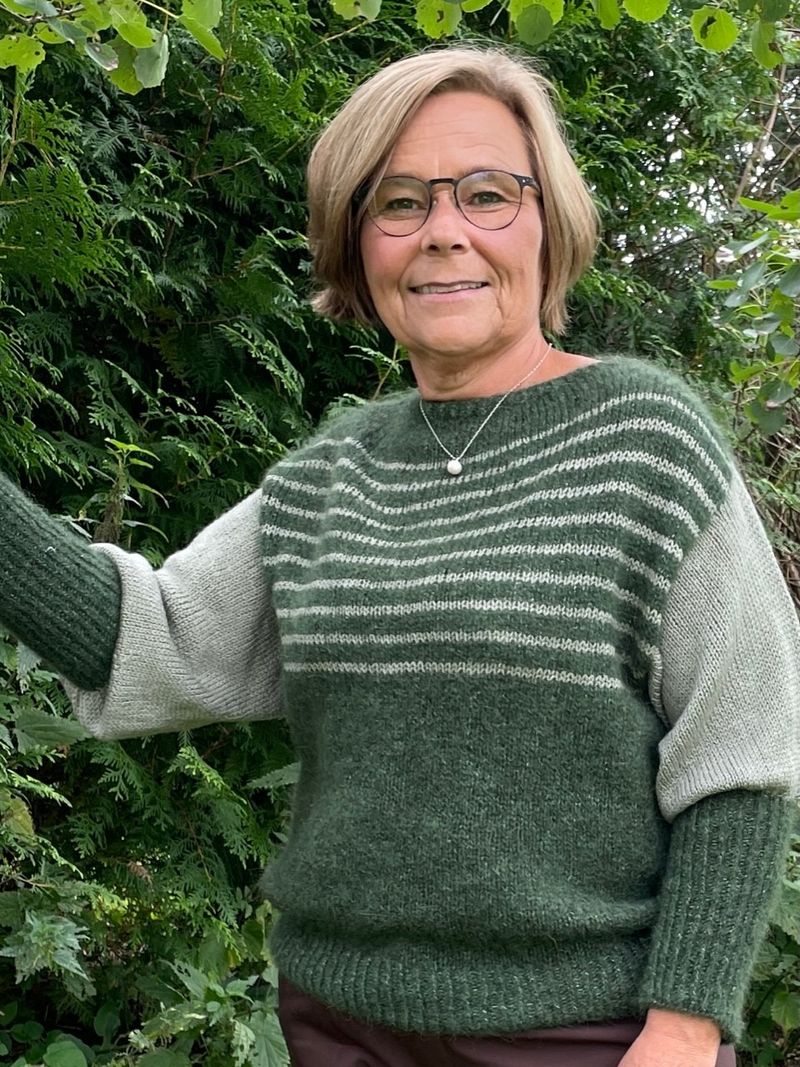 Diana blusen. Oppskrift.