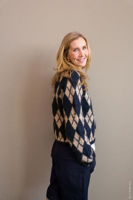 Argyle Sweater. Garnpakke